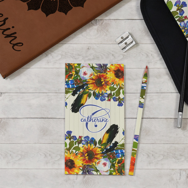 Sunflowers Colored Pencils - In Context