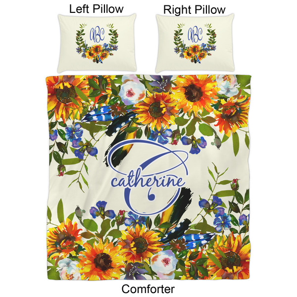 Sunflowers Comforter Set - Queen - Approval
