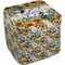 Sunflowers Cube Pouf Ottoman (Top)
