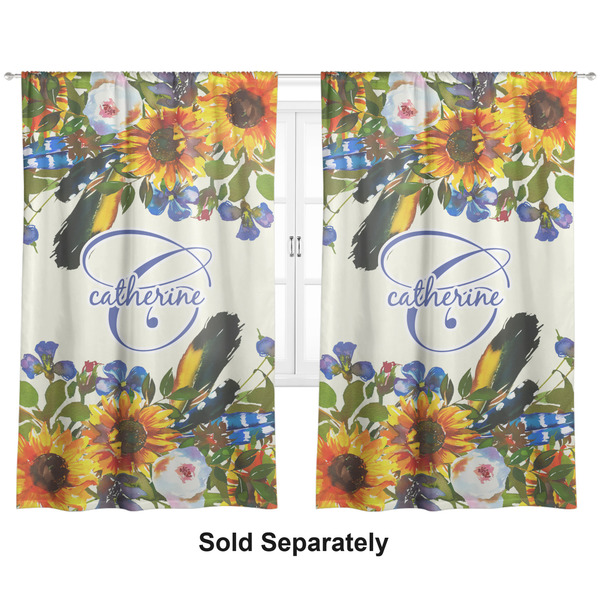 Sunflowers Curtains Double