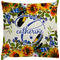 Sunflowers Decorative Pillow Case (Personalized)