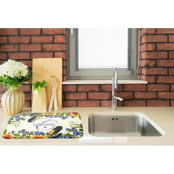 Sunflowers Dish Drying Mat - LIFESTYLE 2