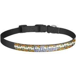 Sunflowers Dog Collar - Large (Personalized)