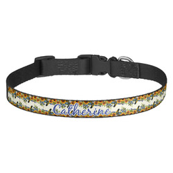 Sunflowers Dog Collar (Personalized)