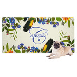 Sunflowers Dog Towel (Personalized)