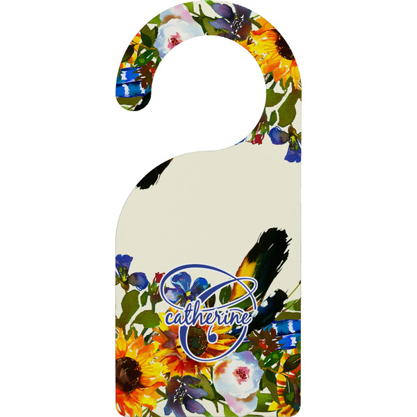 Custom Sunflowers Door Hanger (Personalized)