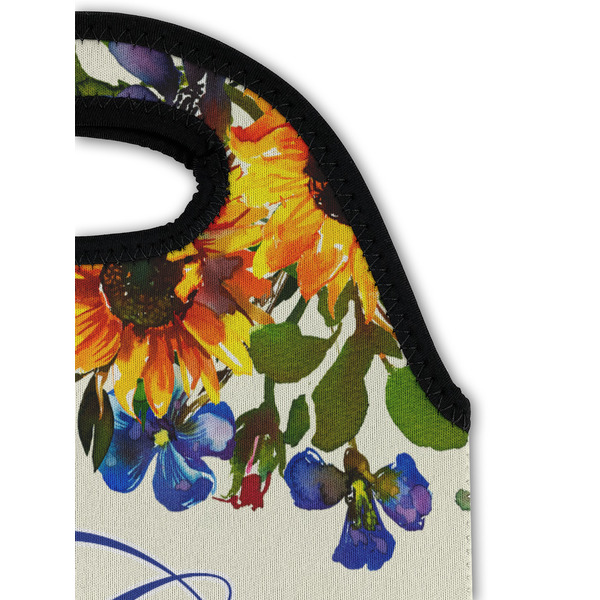 Sunflowers Double Wine Tote - Detail 1 (new)