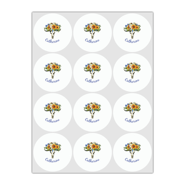 Sunflowers Drink Topper - Small - Set of 12