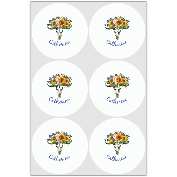 Sunflowers Drink Topper - XLarge - Set of 6