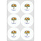 Sunflowers Drink Topper - XLarge - Set of 6