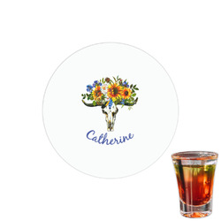 Sunflowers Printed Drink Topper - 1.5" (Personalized)