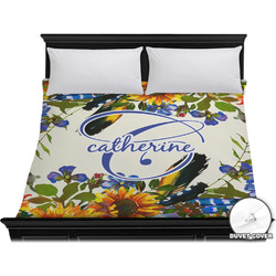 Sunflowers Duvet Cover - King (Personalized)