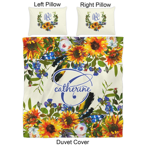 Sunflowers Duvet Cover Set - Queen - Approval