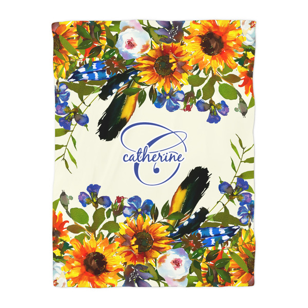 Sunflowers Duvet Cover - Twin - Front