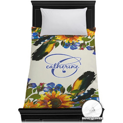 Sunflowers Duvet Cover - Twin XL (Personalized)