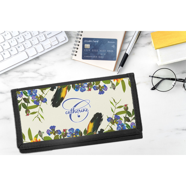 Sunflowers DyeTrans Checkbook Cover - LIFESTYLE