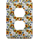 Sunflowers Electric Outlet Plate