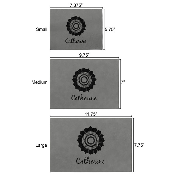 Sunflowers Engraved Gift Boxes - All 3 Sizes