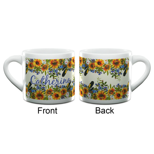 Sunflowers Espresso Cup - 6oz (Double Shot) (APPROVAL)