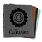 Sunflowers Leather Binders - 1" - Color Options