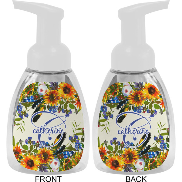 Sunflowers Foam Soap Bottle Approval - White