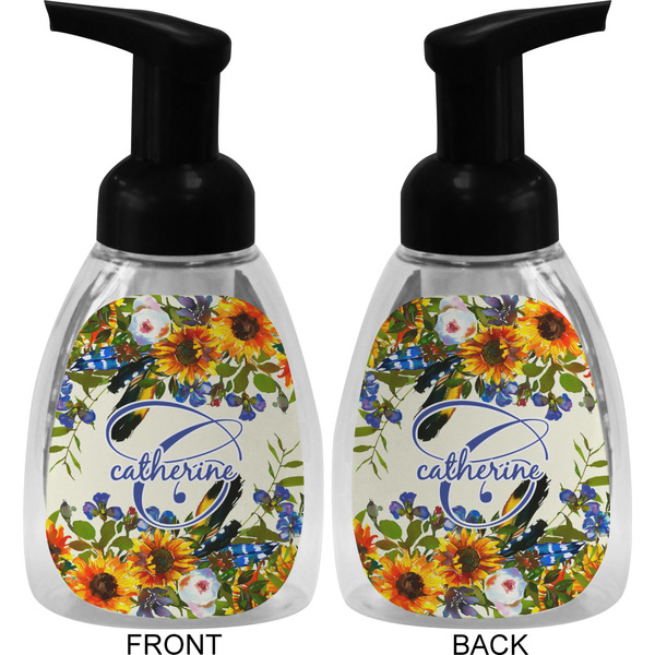 Sunflowers Foam Soap Bottle (Front & Back)