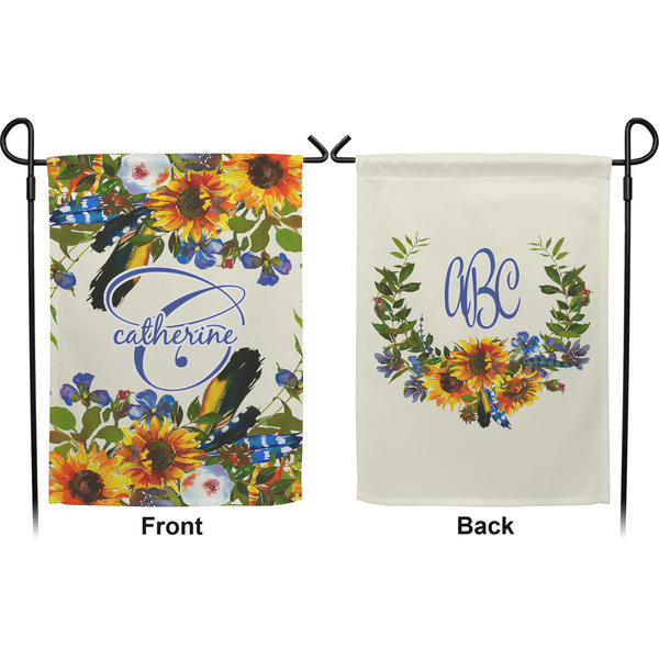 Sunflowers Garden Flag - Double Sided Front and Back