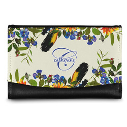 Sunflowers Genuine Leather Women's Wallet - Small (Personalized)