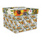 Sunflowers Gift Boxes with Lid - Canvas Wrapped - Large - Front/Main