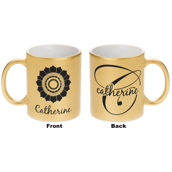 Sunflowers Gold Mug - Apvl