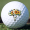 Sunflowers Golf Ball - Branded - Front