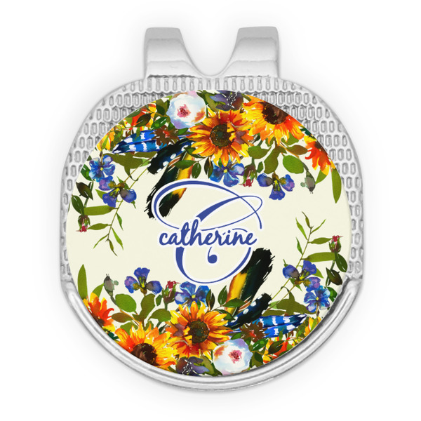 Sunflowers Golf Ball Hat Clip Marker - Apvl