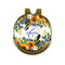Sunflowers Golf Ball Marker - Hat Clip - Gold
