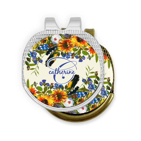 Sunflowers Golf Ball Marker Hat Clip - PARENT/MAIN