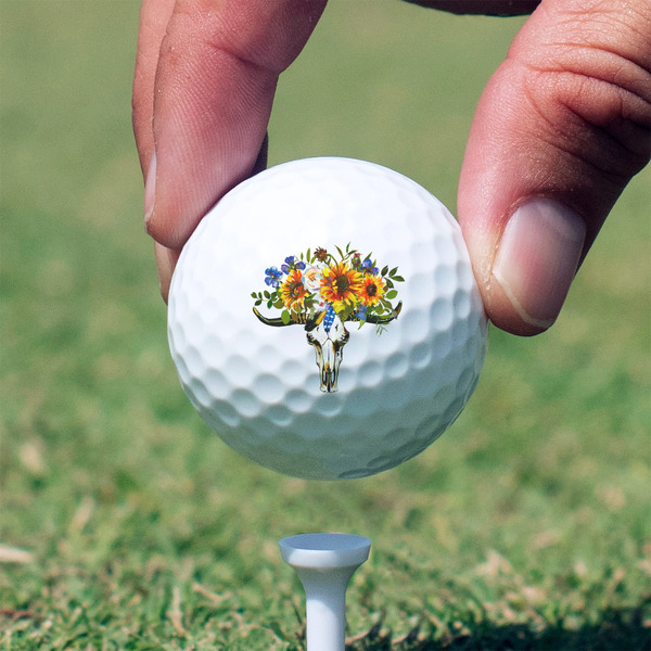 Sunflowers Golf Ball - Non-Branded - Hand