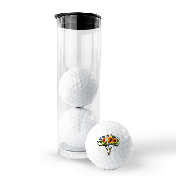 Sunflowers Golf Balls - Generic - Set of 3 - PACKAGING