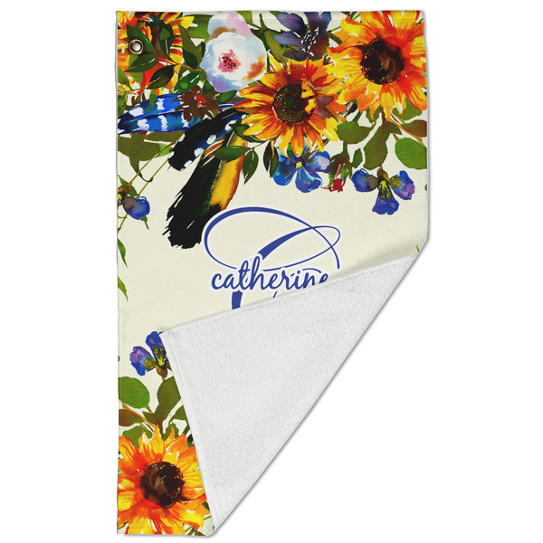 Sunflowers Golf Towel - Folded (Large)