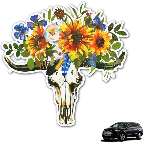 Custom Sunflowers Graphic Car Decal