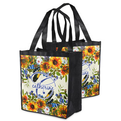 Sunflowers Grocery Bag (Personalized)