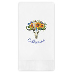 Sunflowers Guest Paper Towels - Full Color (Personalized)