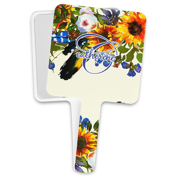 Custom Sunflowers Hand Mirror (Personalized)