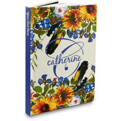 Sunflowers Hardbound Journal - 5.75" x 8" (Personalized)