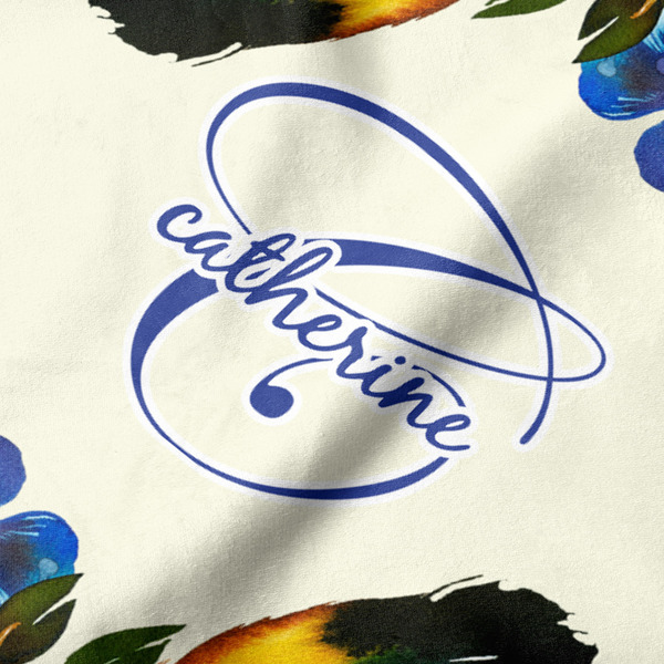 Sunflowers Hooded Baby Towel- Detail Close Up