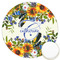 Sunflowers Printed Cookie Topper - 3.25" (Personalized)