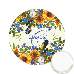 Sunflowers Printed Cookie Topper - 2.15" (Personalized)