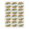 Sunflowers Icing Circle - Small - Set of 12