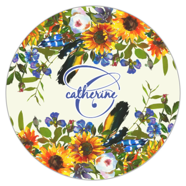 Sunflowers Icing Circle - XSmall - Single