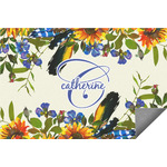 Sunflowers Indoor / Outdoor Rug - 5'x8' (Personalized)