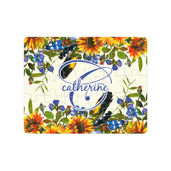 Custom Sunflowers Jigsaw Puzzles (Personalized)