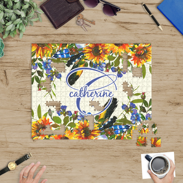 Sunflowers Jigsaw Puzzle 500 Piece - In Context